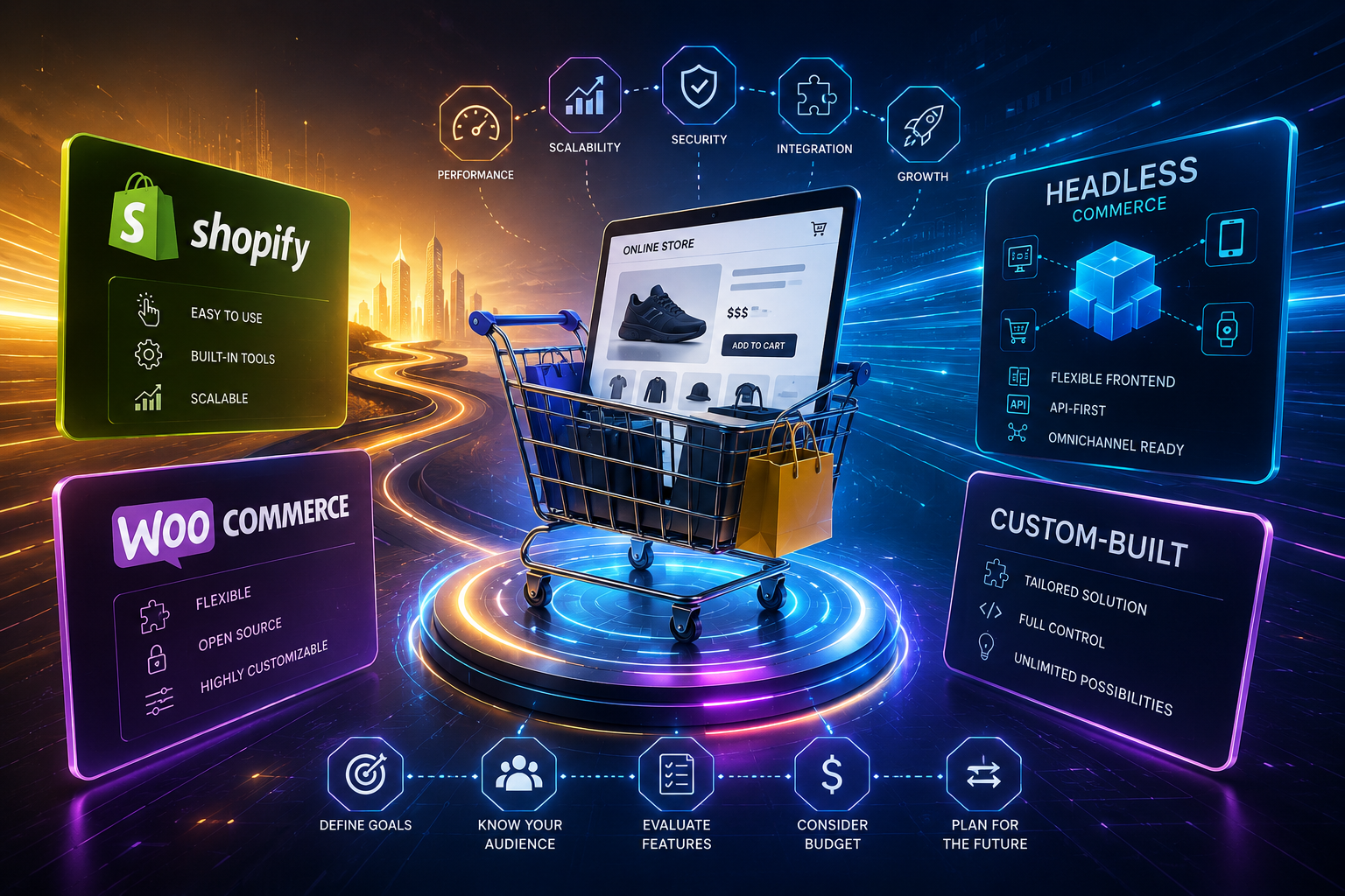 Choosing an ecommerce platform