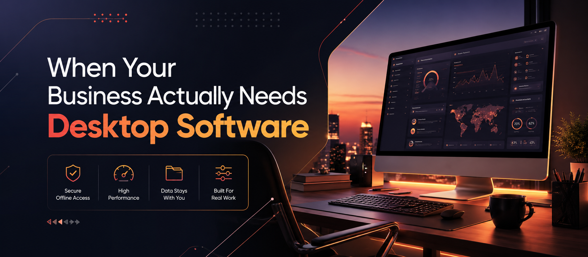 When to build desktop software instead of a web app