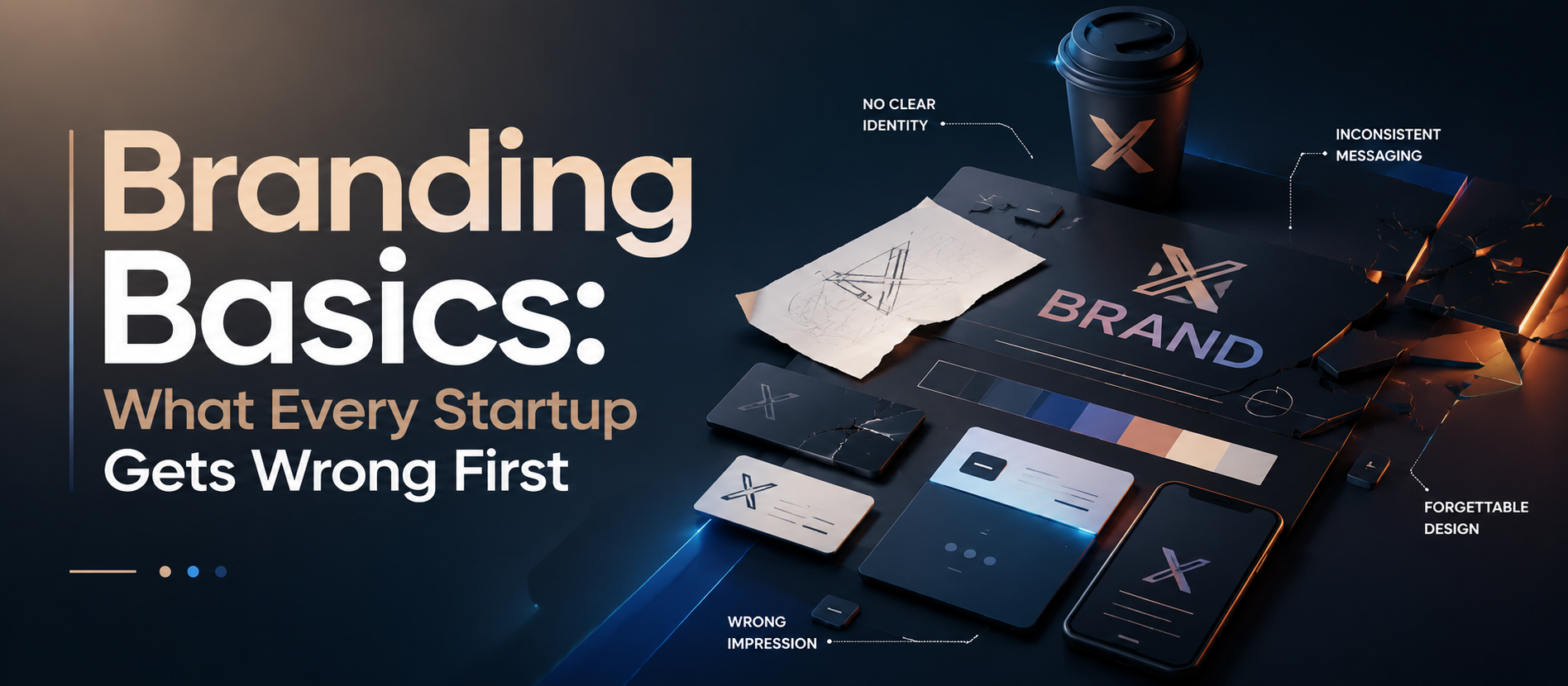Startup branding mistakes and fixes