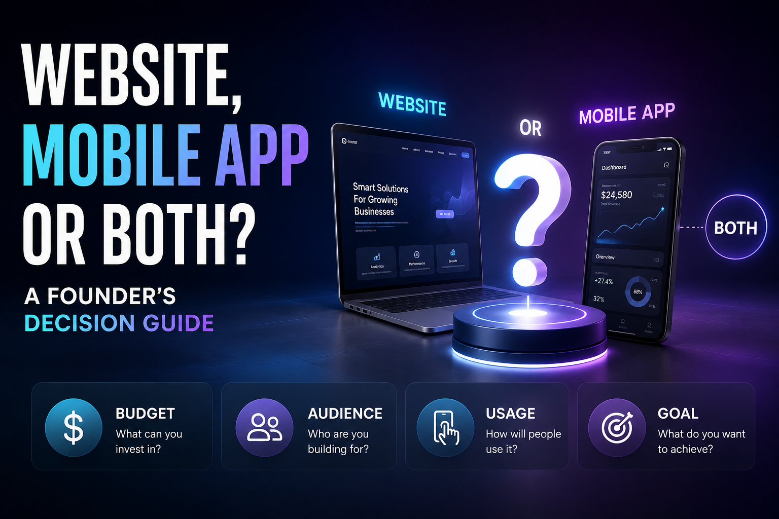 Website vs mobile app comparison