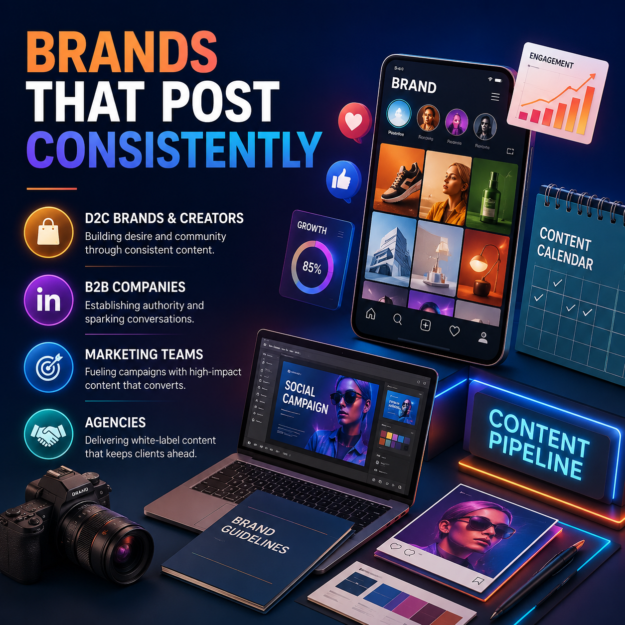 High-conversion social ad creative example